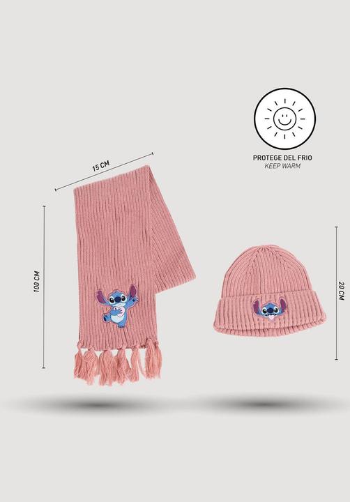 Actual product image Cerda STITCH - Set Bonnet Echarpe - 2 Pc (One size)