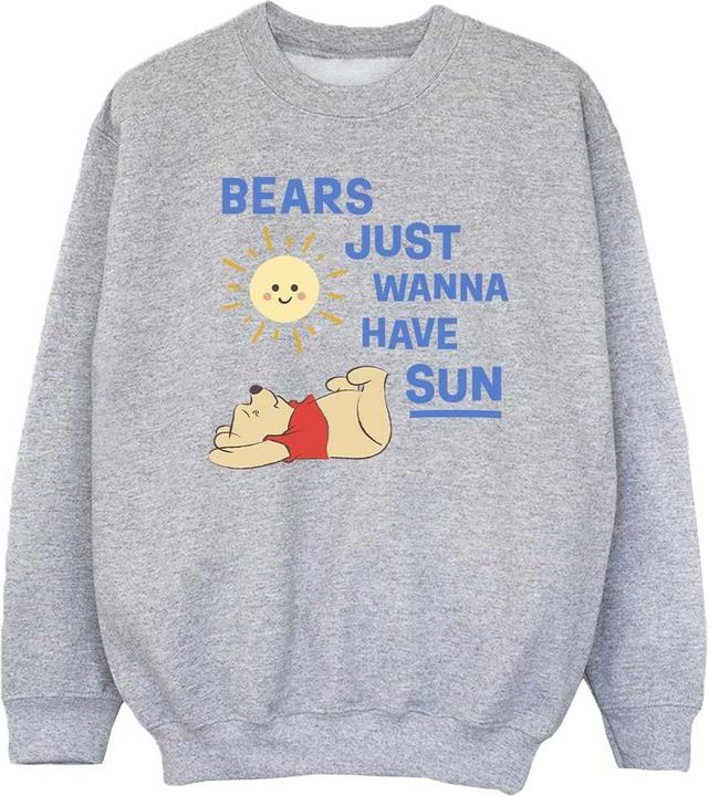 Produktbild Disney Winnie The Pooh Bears Just Wanna Have Sun Sweatshirt Mädchen (152, 158)
