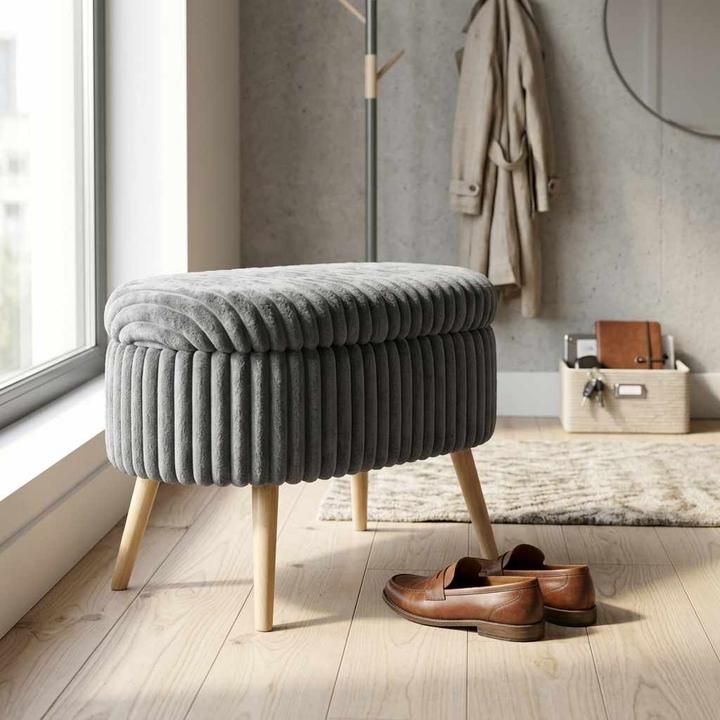 Produktbild Atelier del Sofa Mini Oslo Linen Pouffe