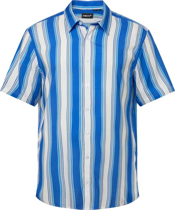 Produktbild Men+ Hemd, Halbarm, Bauchfit, Streifen, Kentkragen, Comfort Fit (XL)