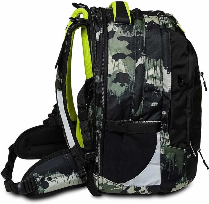 Actual product image Seven Ergonomic Adjustable Backpack with Multiple Compartments and Helmet Holder (32 l)