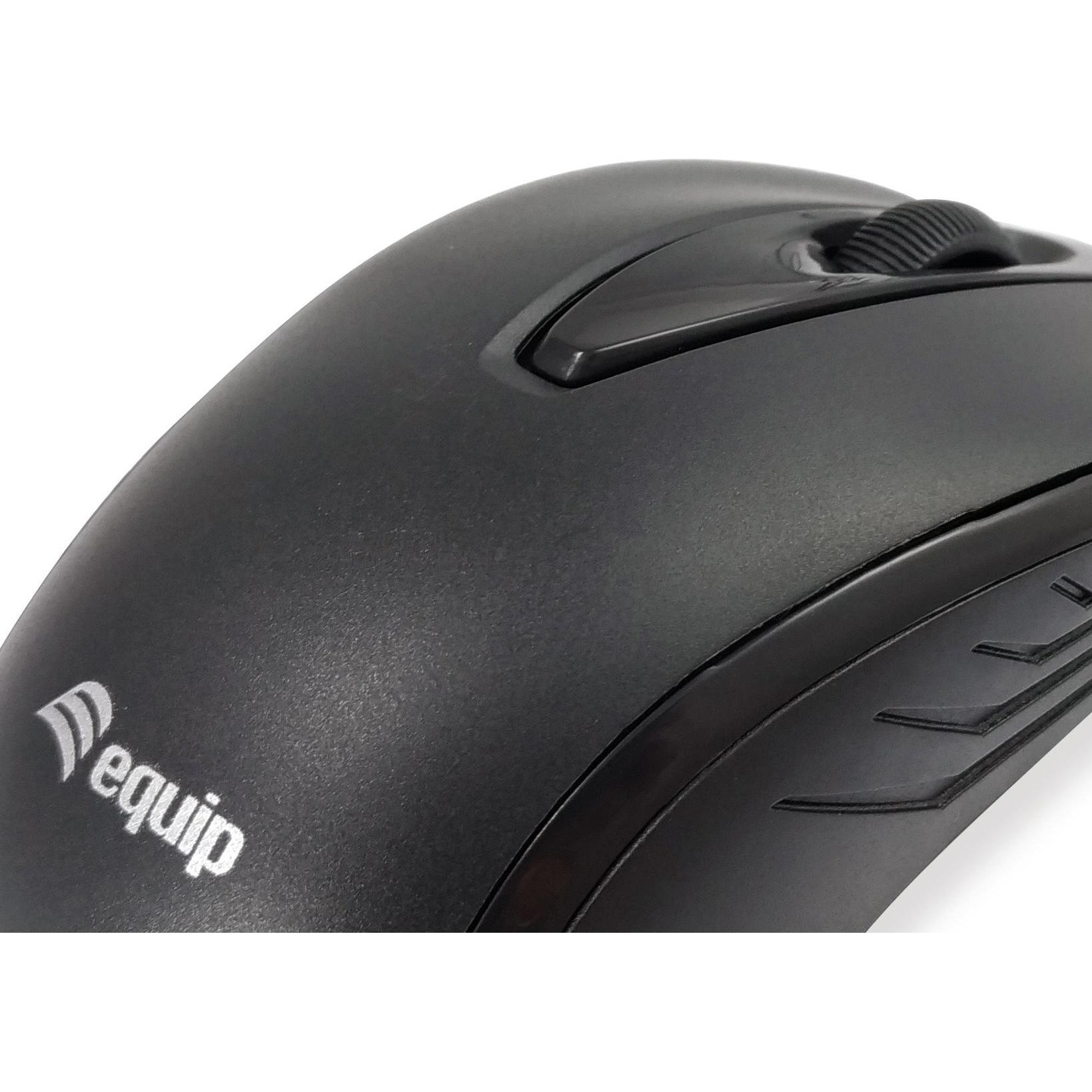 Thumbnail - equip Optical 245107 (Kabelgebunden), Maus, Schwarz