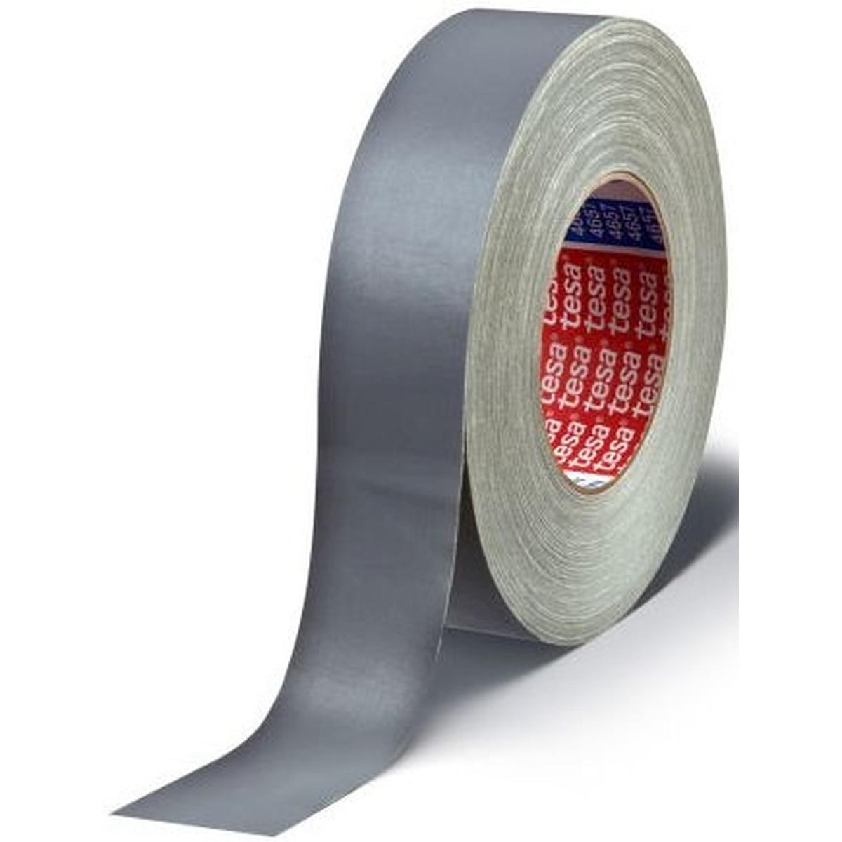 tesa, Klebeband, Gewebeband 4657, 38 mm x 50 m, grau (38 mm)