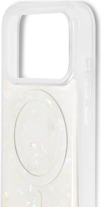 Produktbild iDeal Of Sweden MagSafe Pearlised Hard-Cover Pearlised White (Apple iPhone 17 Pro)