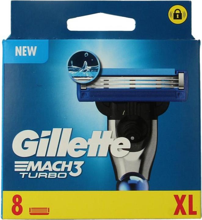 Actual product image Gillette Mach3 Turbo (8 x)