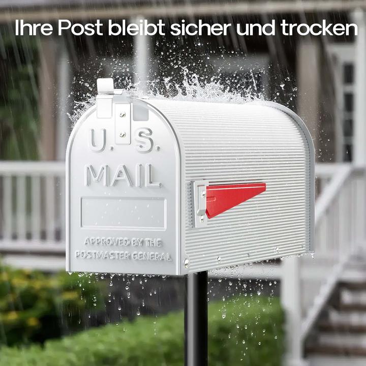 Actual product image Wiltec US Mailbox American Design Letterbox Postbox Letter Mail Post Box