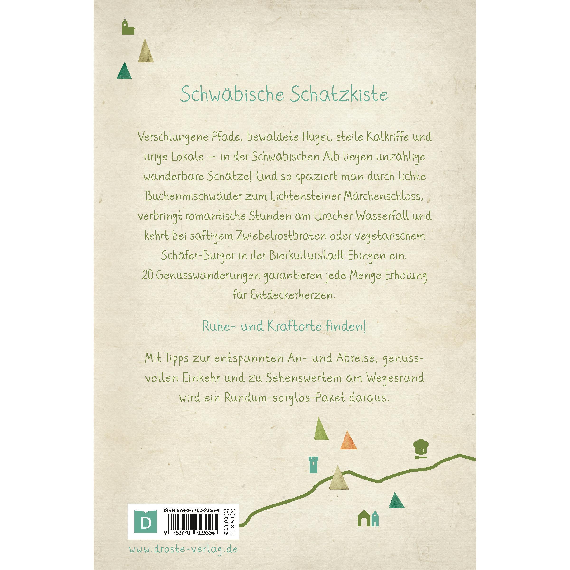 Thumbnail - Schwäbische Alb. Wandern für die Seele, Ratgeber von Reinhard Schröter
