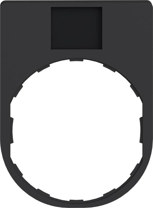 Actual product image Schneider Electric Label holder 30x40mm, for Ř 22 devices, ZBY2185
