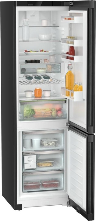 Immagine prodotto Liebherr Frigorifero-congelatore a libera installazione Plus CNbdd 5733 Front BlackAcciaio e nero (371 l)