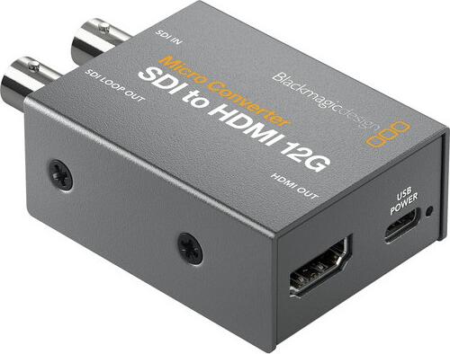 Actual product image Blackmagic Micro Converter SDI to HDMI 12G (Digital -> Digital)
