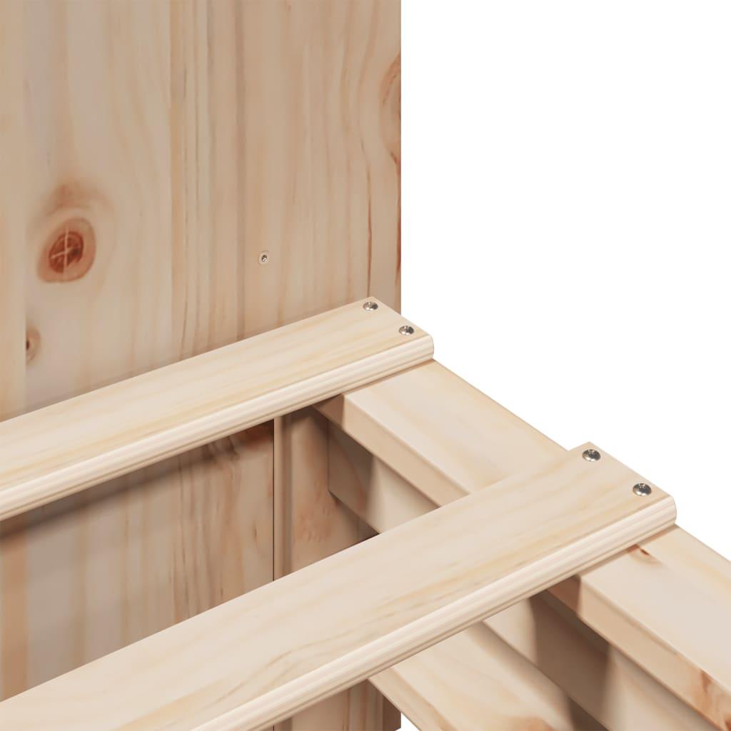 Thumbnail - VidaXL, Bett, Bett mit Regal ohne Matratze (150 x 200 cm)