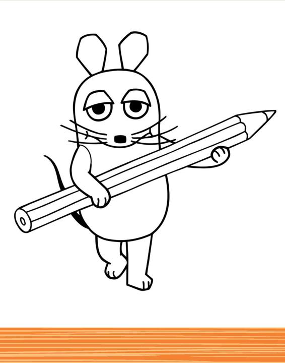 Immagine prodotto Tappetino da colorare My Little Mouse