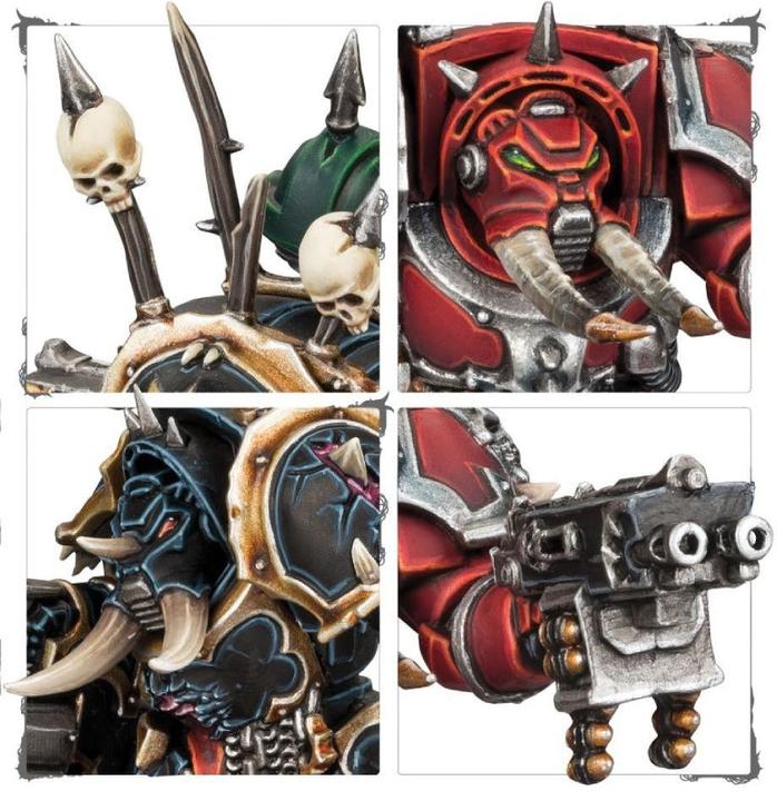Image du produit Games Workshop Warhammer 40.000 - Chaos Space Marines Chaos Terminator Sq. (Matières plastiques)