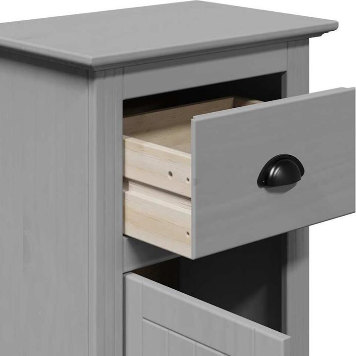 Actual product image VidaXL Bathroom cabinet BODO Grey 44x30x90 cm