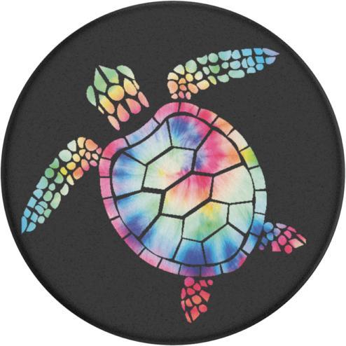 Actual product image PopSockets PopGrip Psychedelic Turtle