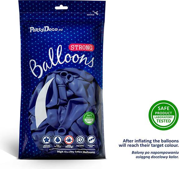 Produktbild Partydeco Strong Balloons 30cm, Pastel Ultramarine (1 pkt / 50 pc.) (1 x)