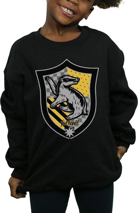 Produktbild Hufflepuff Crest Flat Sweatshirt Mädchen (140, 146)