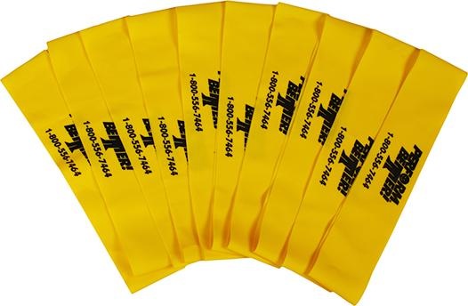 Actual product image Perform Better Minibands set of 10 (0.20 m, Extra strength)