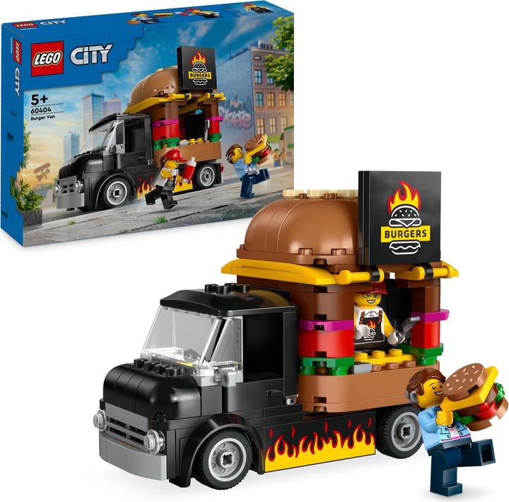 Produktbild LEGO Burger-Truck (60404, LEGO City)