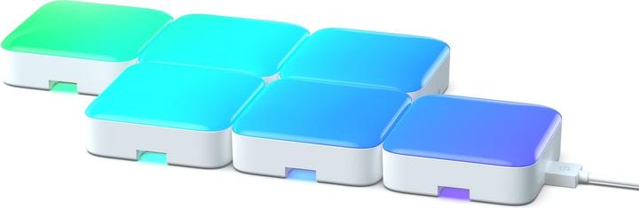 Actual product image Govee Mini light panels RGBIC segment colours