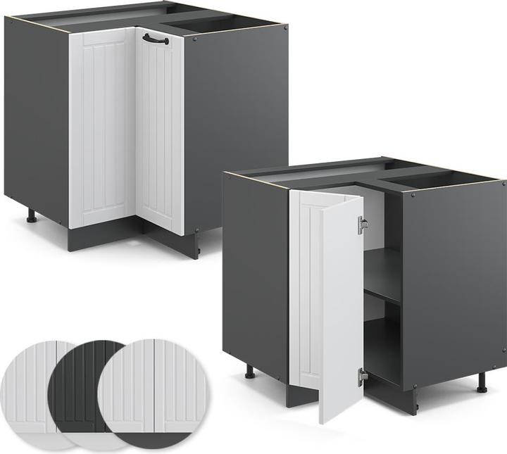 Produktbild Vicco Eckunterschrank Fame-Line (80.5 x 60 x 81.5 cm)