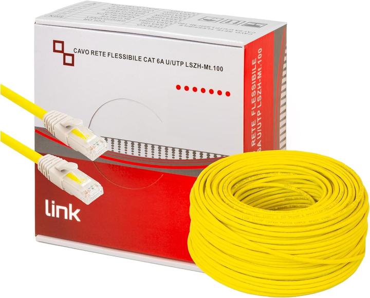 Immagine prodotto matassa cavo rete categoria 6a non (U/UTP, CAT6a, 100 m)