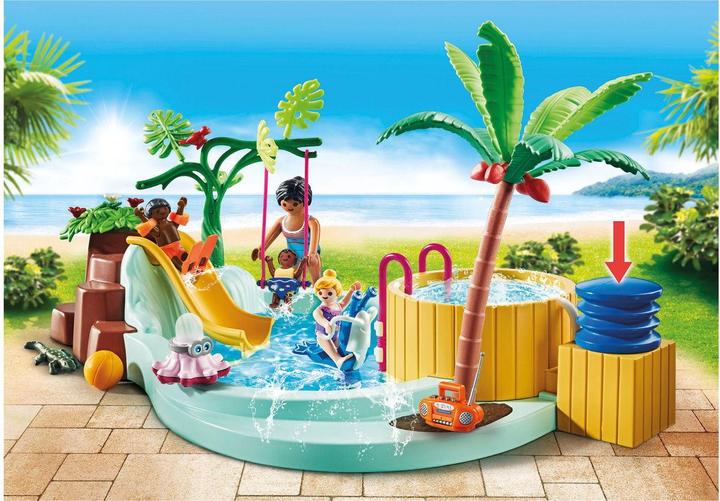 Image du produit Playmobil Piscine pour enfants avec jacuzzi (71529, Playmobil Ma vie)