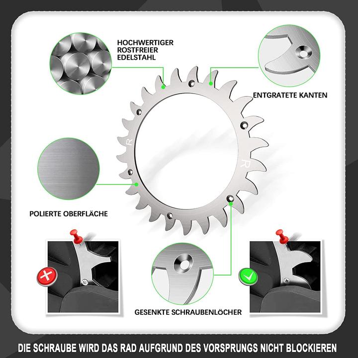 Actual product image Delixike Spikes (Lawn mower, Garden machinery spare parts)