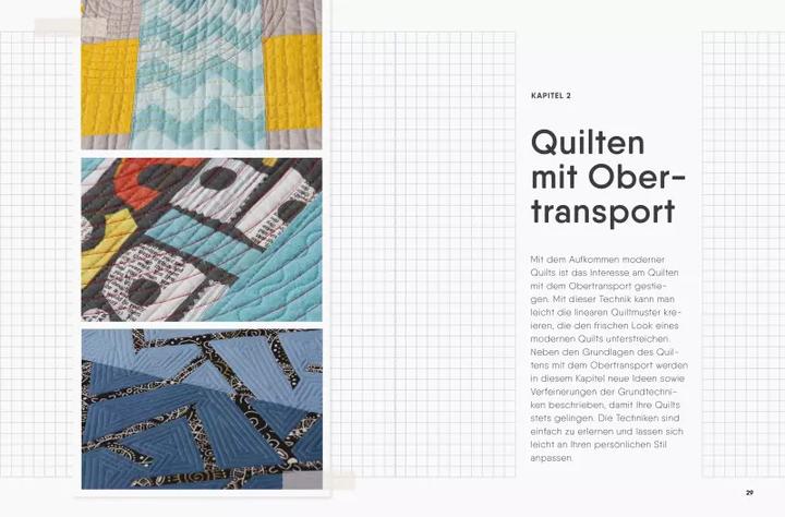 Produktbild Modernes Maschinenquilten (Deutsch, Catherine Redford, 2023)