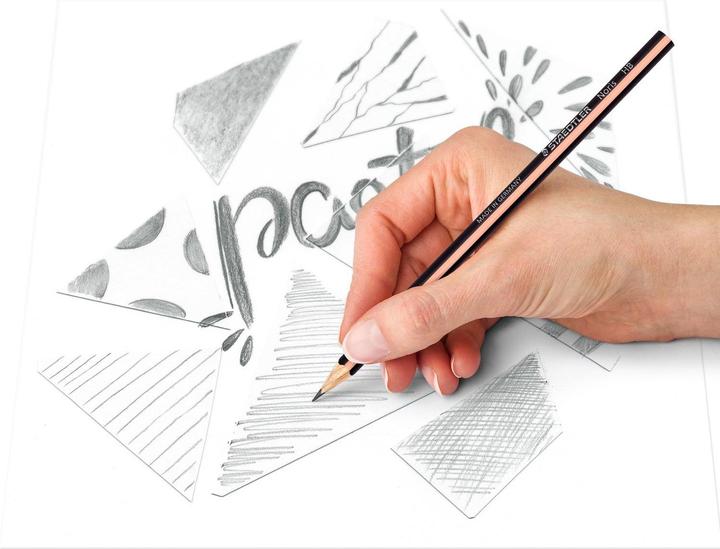 Productafbeelding Staedtler Potlood 'Noris jumbo pastel (4 mm, HB, 72 x)