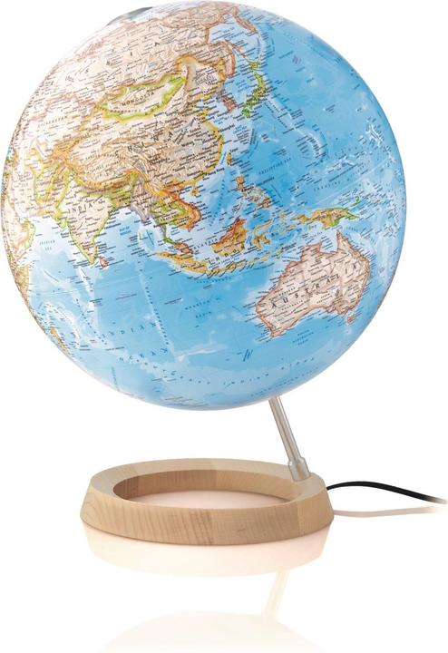 Atmosphere Wereldbol 30cm NG Neon Classic Blauw GB Verlicht (NGNEONCLA) (30 cm)