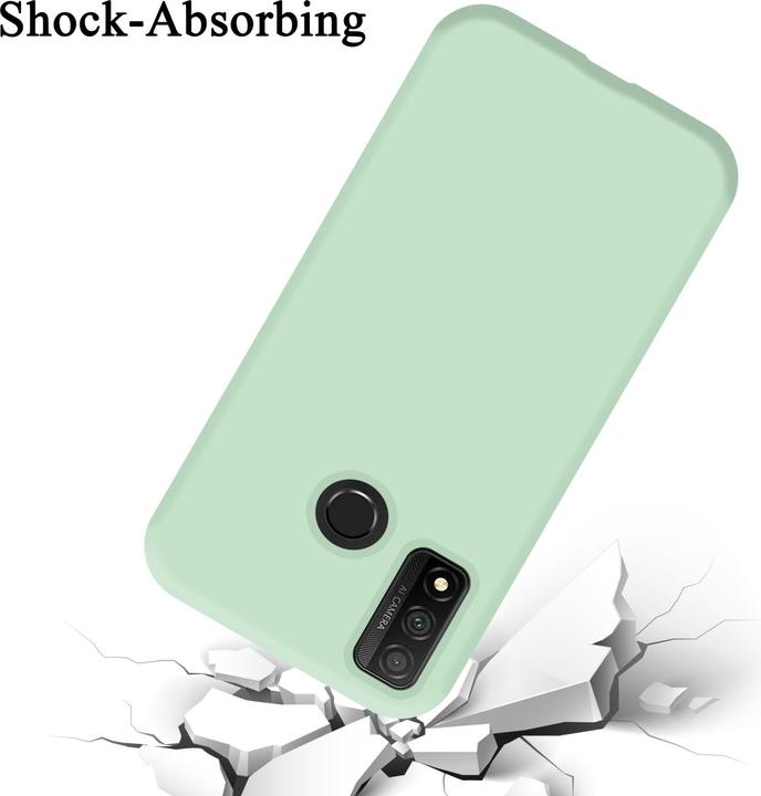 Actual product image Cadorabo TPU Liquid Silicone Case Cover for Huawei P SMART 2020 (Huawei P Smart (2020))