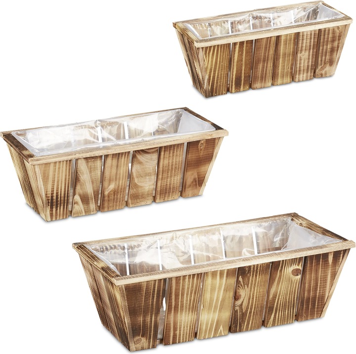 Produktbild Relaxdays Blumenkasten (46 cm)