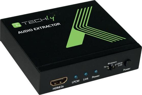 Actual product image Techly HDMI Audio Extractor to LPCM 2CH 3D