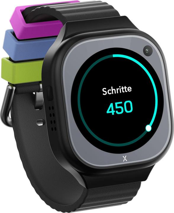 Actual product image Xplora X6 Pro eSIM - Black (Europe) (45 mm, 4G)