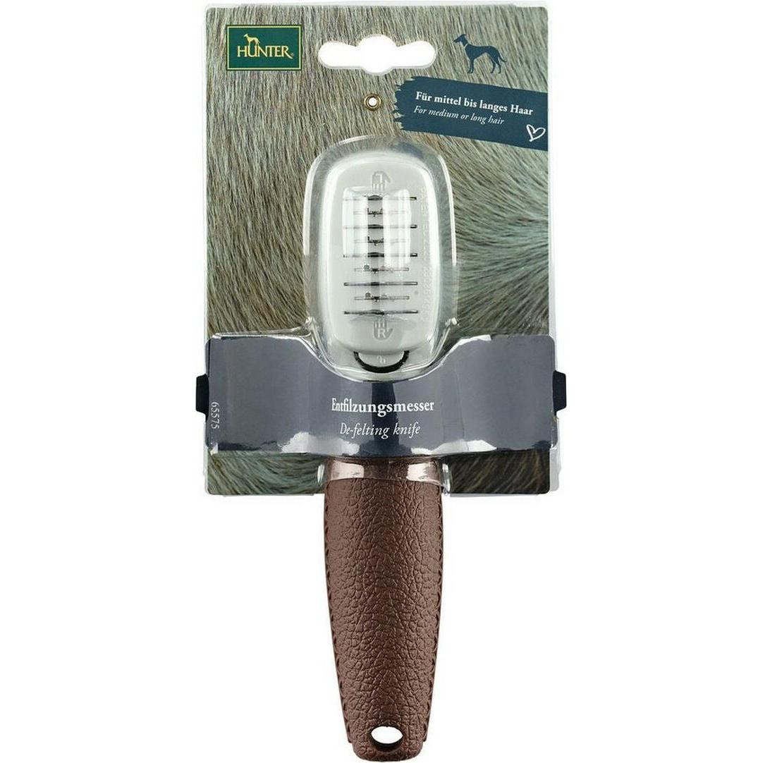 Comparer les prix de Hunter Couteau À Démêler Pour Cheveux Longs 17X4 Cm