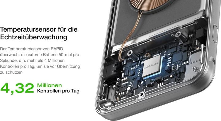 Produktbild EcoFlow Rapid Magnetic (10000 mAh, 65 W, 38.70 Wh)