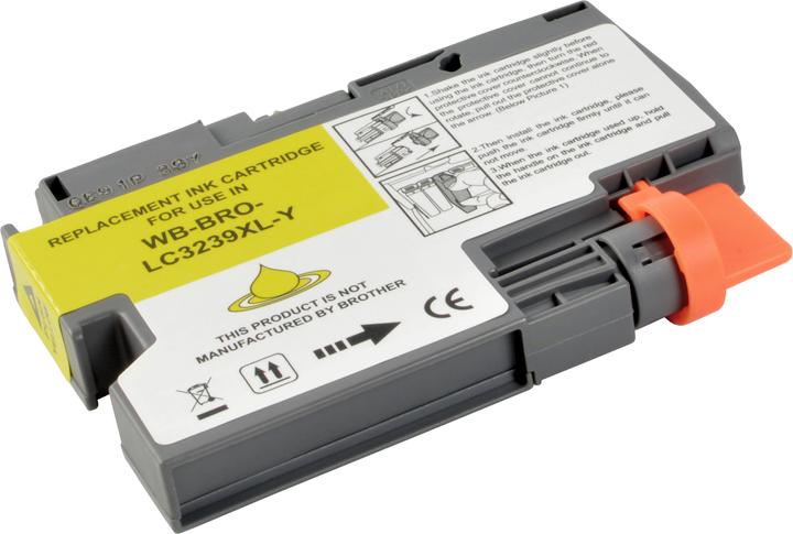 Ampertec Tinte kompatibel mit Brother LC-3239XLY yellow (Y)