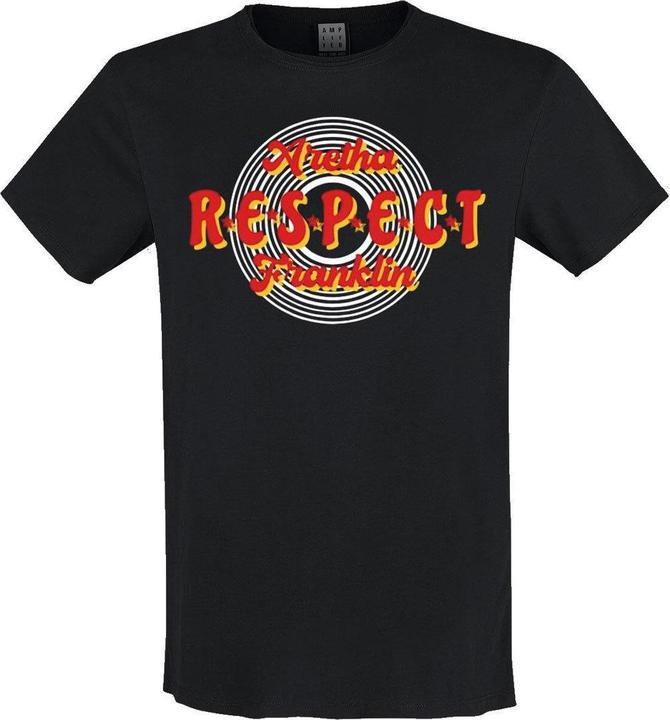 Immagine prodotto Amplified Respect Maglietta Aretha Franklin Adulto Unisex (XS)