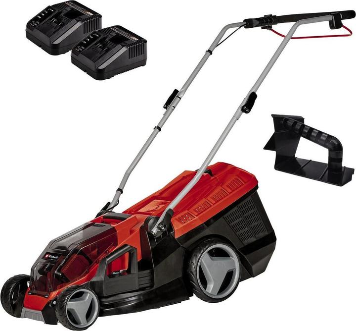 Produktbild Einhell Akku-Rasenmäher GE-CM 36/36 Li M Kit (2x4Ah) (Akkubetrieb)