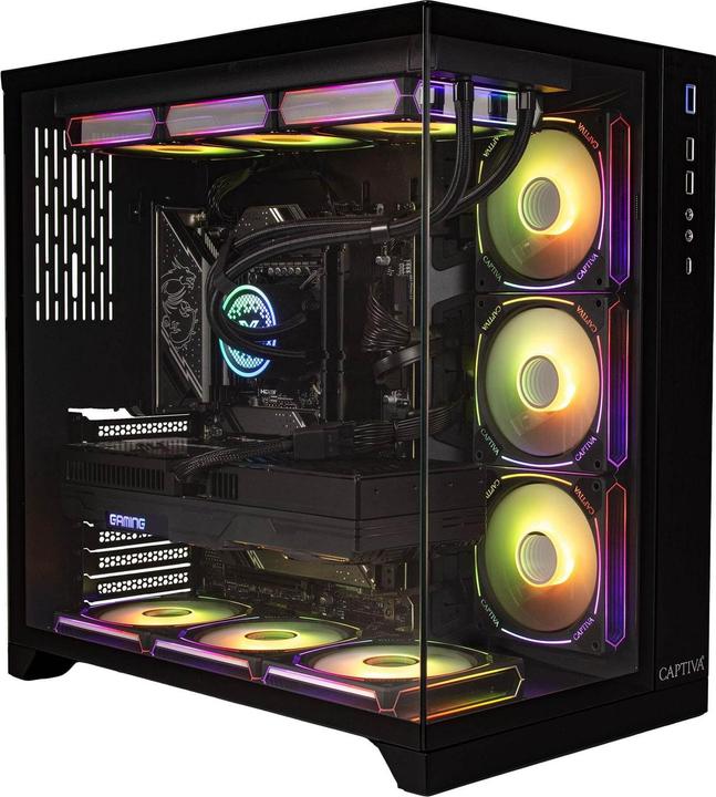 Actual product image Captiva I90-060 (2000 GB, 32 GB, Intel Core i9-14900KF, GeForce RTX 5070)