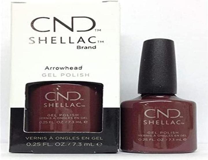 Actual product image CND Shellac Wild Earth UV Color Coat Arrowhead 7.3 ml (Top coat)