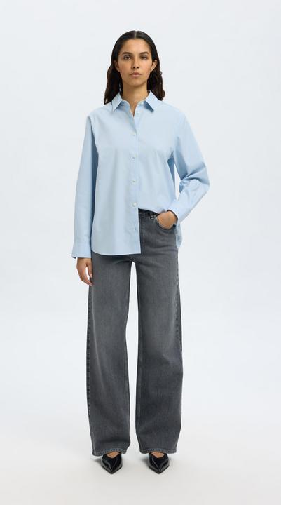 Actual product image Selected Femme Relaxed Fit Baumwoll Hemd (40)