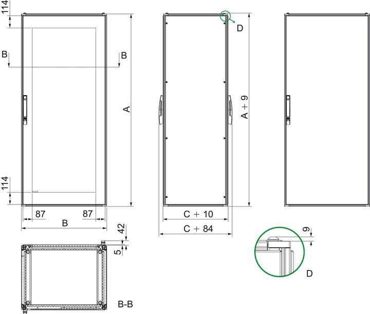 Productafbeelding Schneider Electric Elektronicakast SF NSYSF20880E