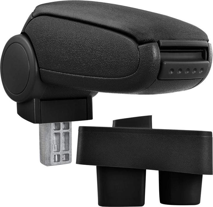 Produktbild Pro-Tec Mittelarmlehne Skoda Fabia II Roomster mit Staufach Textil Schwarz