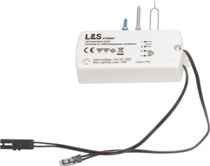 L&S Interruttori IR a contatto con la porta 12 / 24 V Emotion