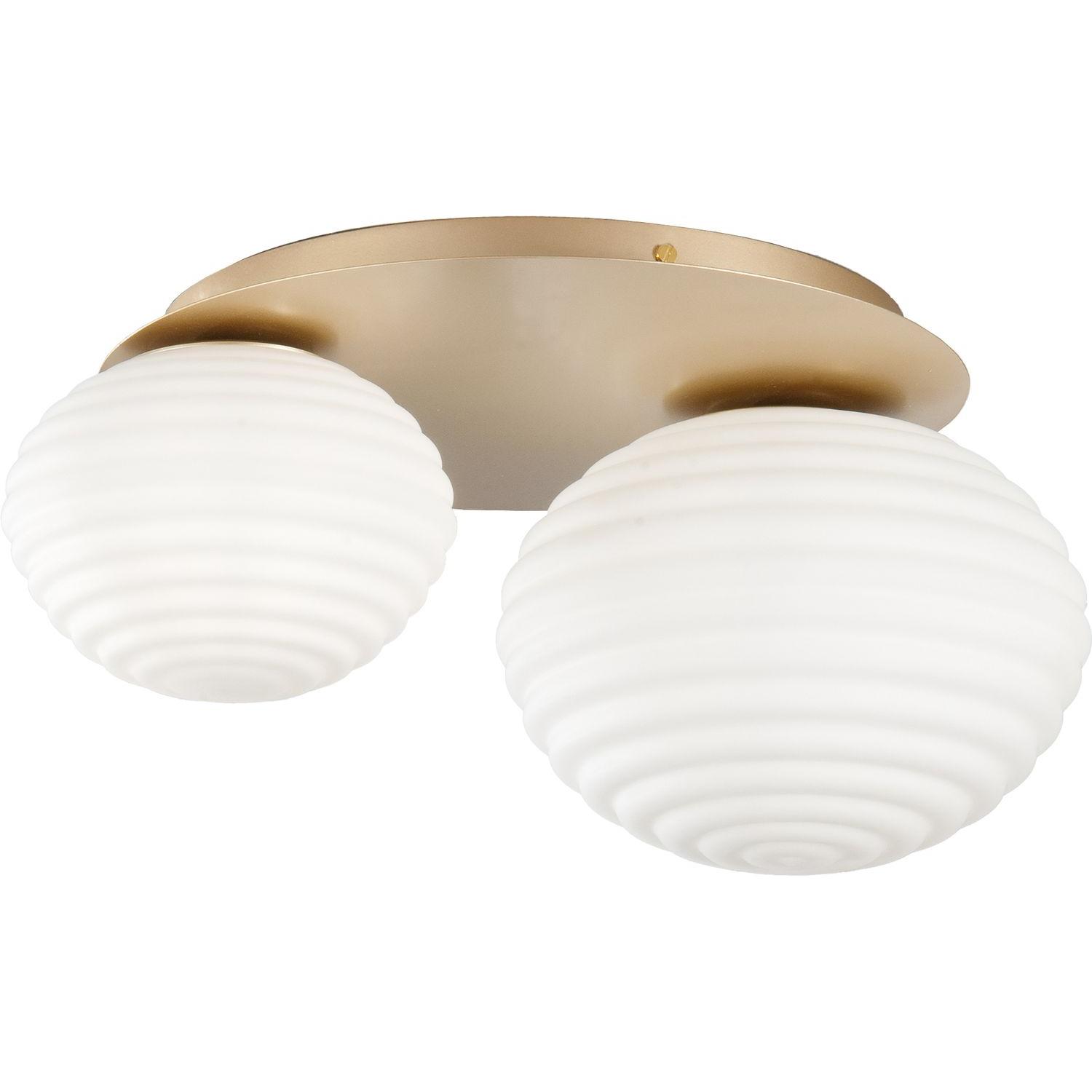 ECO-Light, Wandleuchte + Deckenleuchte, Ripple (E27)