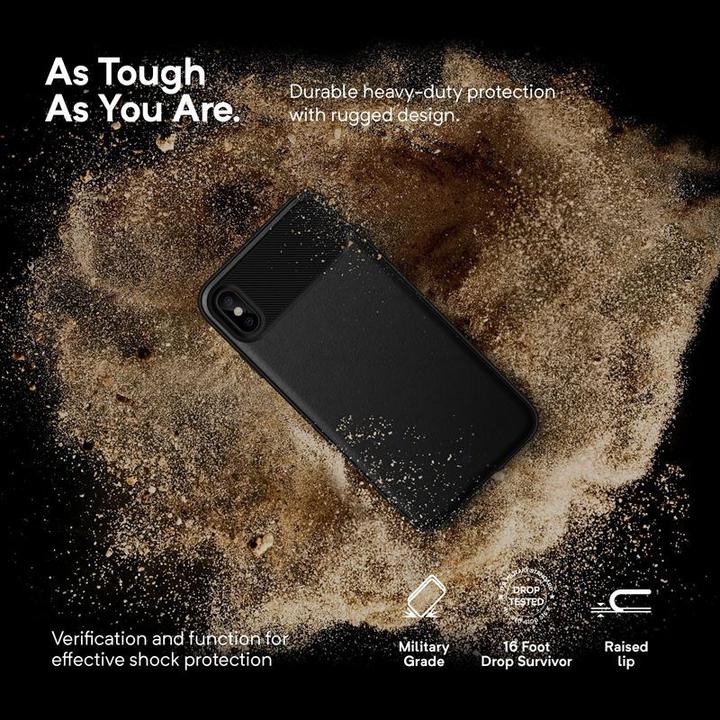 Produktbild Caseology Vault Case - Case for iPhone Xs Max (Black) (Apple iPhone XS Max)