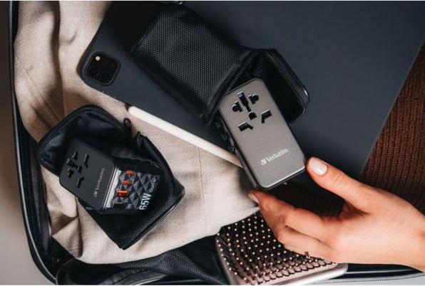 Actual product image Verbatim Universal travel adapter