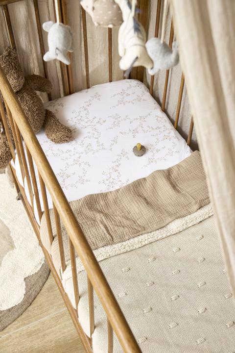 Actual product image Meyco Knots teddy baby blanket